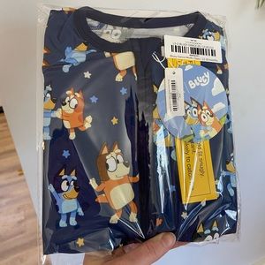 Bluey little sleepies zippy 12-18 mos